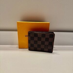 Authentic Vintage Louis Vuitton Damier Ebene Wallet
